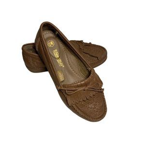 Walkables Comfort Shoes, brown leather, Women’s Sz 6 W